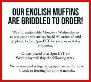 "Multigrain" Sourdough English Muffins