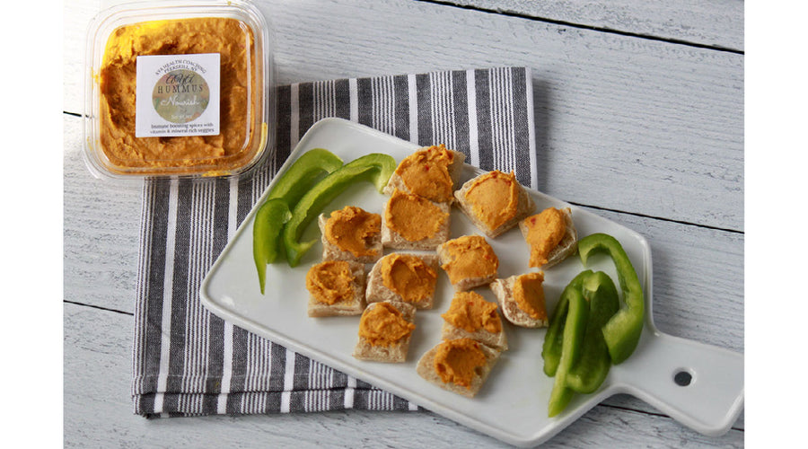 Sourdough Hummus Bites Recipe