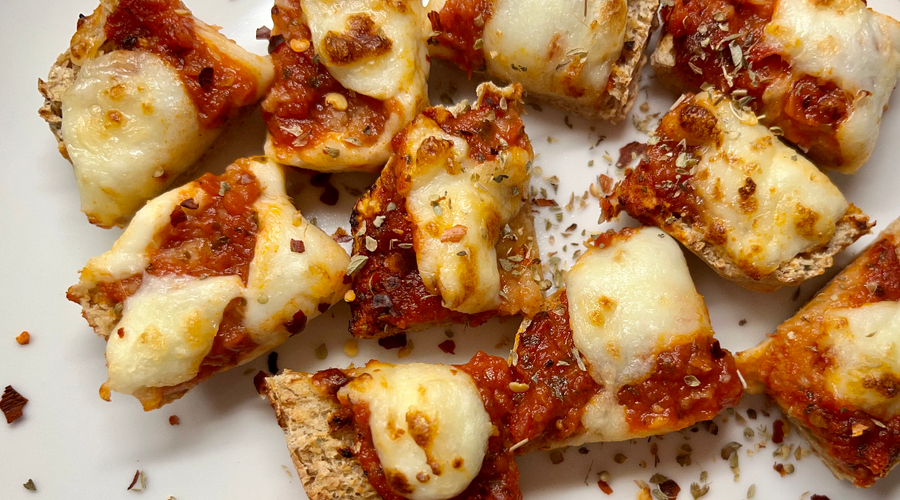 Air Fryer English Muffin Pizza Bites