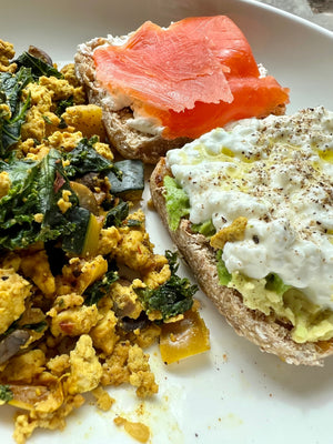 Cottage Cheese Toast