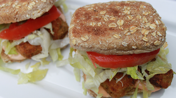 Fish Stick Sandwich on a Sourdough English Muffin Recipe
