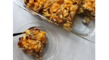 English Muffin Breakfast Casserole