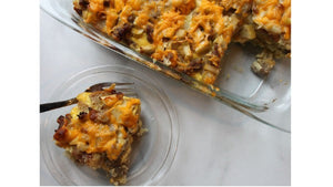 English Muffin Breakfast Casserole