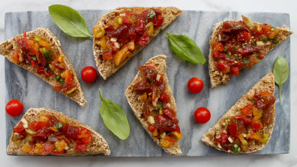 English Muffin Bruschetta Recipe