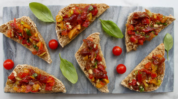 English Muffin Bruschetta Recipe
