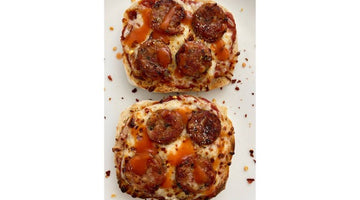 English Muffin Pizza with Sausage