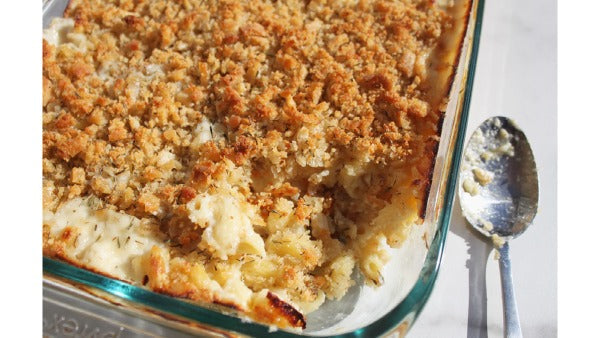 'Mac and Cheese With Herbed English Muffin Breadcrumbs' Recipe