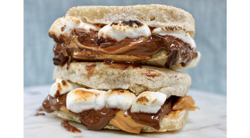 'Peanut Butter S’mores English Muffin Panini' Recipe