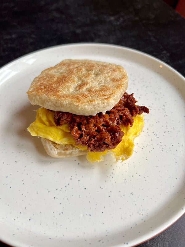 Steak, Egg & Cheese Sandwich