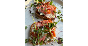 Smoked Steelhead Toast
