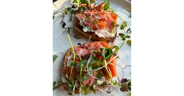 Smoked Steelhead Toast