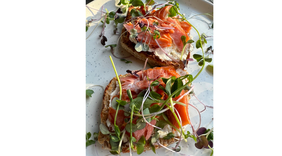 Smoked Steelhead Toast