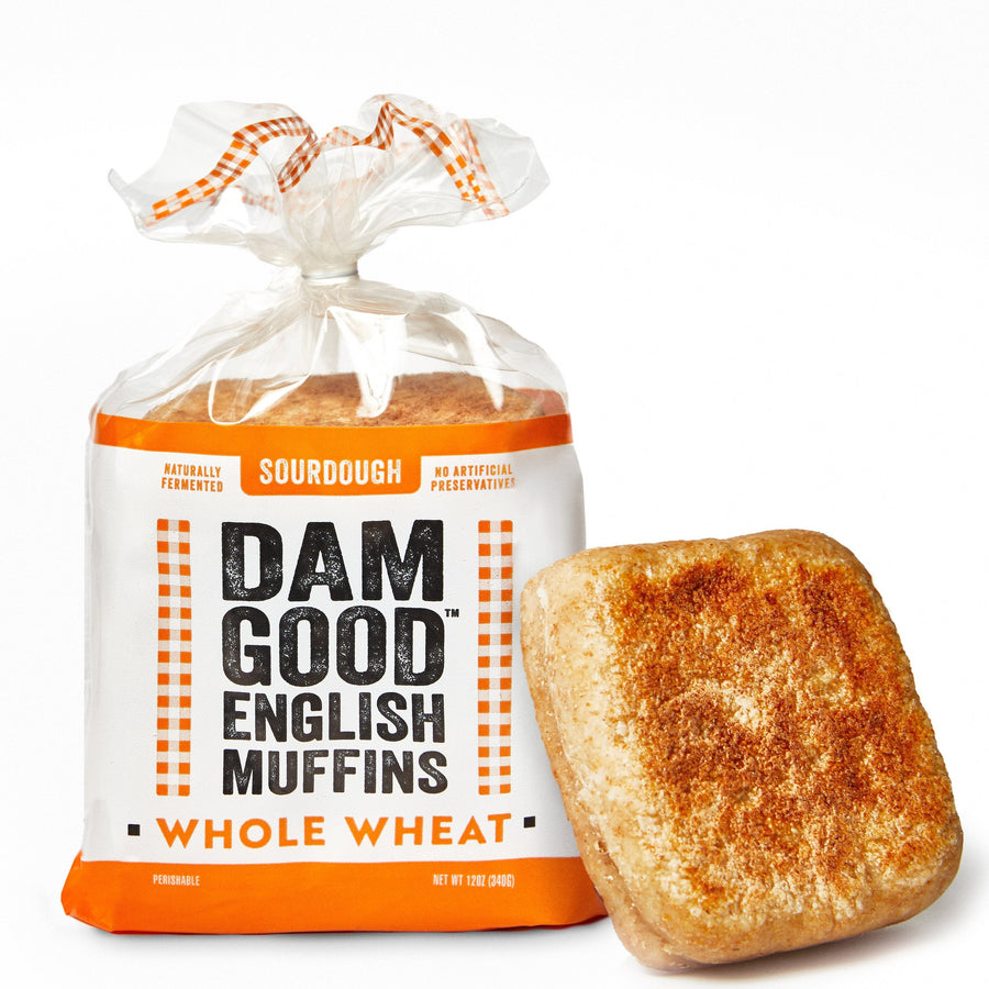 "Whole Wheat" Sourdough English Muffins
