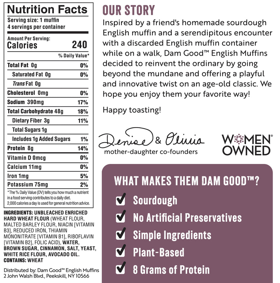 Variety Pack Sourdough English Muffins