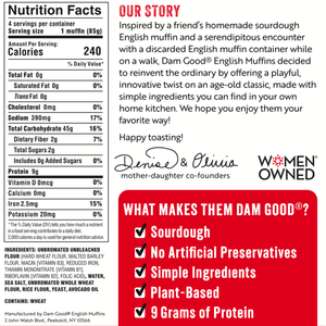 Sourdough English Muffins Sampler Pack (4-Pack)