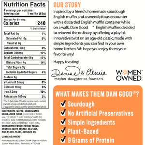 Sourdough English Muffins Sampler Pack (4-Pack)