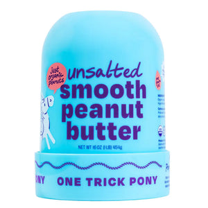 One Trick Pony Organic Unsalted Peanut Butter