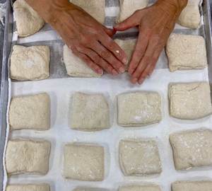 Original White English Muffins Made by Hand