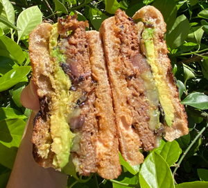 "Whole Wheat" Vegan Sourdough English Muffins