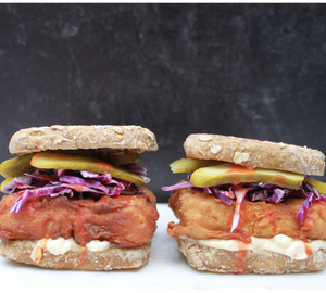 "Multigrain" Vegan Sourdough English Muffins
