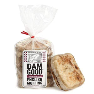 "Cinnamon Swirl" Vegan Sourdough Dam Good English Muffins