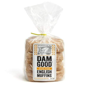 'Whole Wheat' Sourdough English Muffins, 1 bag (4 muffins per bag)